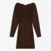 Vestido mini con fruncidos – Vestidos y monos
