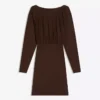 Vestido mini con fruncidos – Vestidos y monos