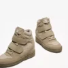 Zapatillas de caña alta con cuña interior – Zapatos