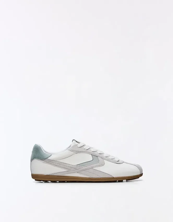 Zapatillas retro con suela fina Zapatillas retro con suela fina
