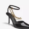 Zapatos de tacón alto con detalle de cadena – Zapatos de tacón Zapatos de tacón alto con detalle de cadena – Zapatos de tacón
