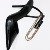 Zapatos de tacón alto con detalle de cadena – Zapatos de tacón Zapatos de tacón alto con detalle de cadena – Zapatos de tacón