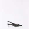 Zapatos de tacón bajo con hebilla y talón abierto – Zapatos de tacón Zapatos de tacón bajo con hebilla y talón abierto – Zapatos de tacón