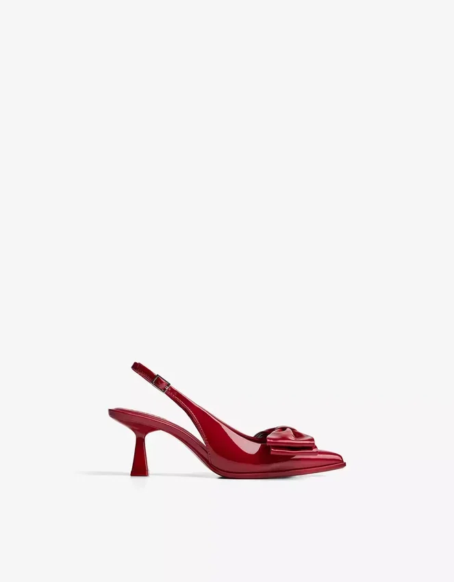 Zapatos de tacón bajo con lazo – Zapatos de tacón Zapatos de tacón bajo con lazo – Zapatos de tacón