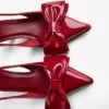Zapatos de tacón bajo con lazo – Zapatos de tacón Zapatos de tacón bajo con lazo – Zapatos de tacón