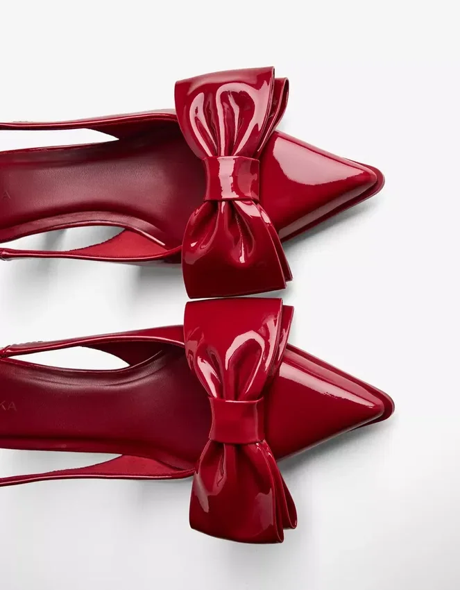 Zapatos de tacón bajo con lazo – Zapatos de tacón Zapatos de tacón bajo con lazo – Zapatos de tacón