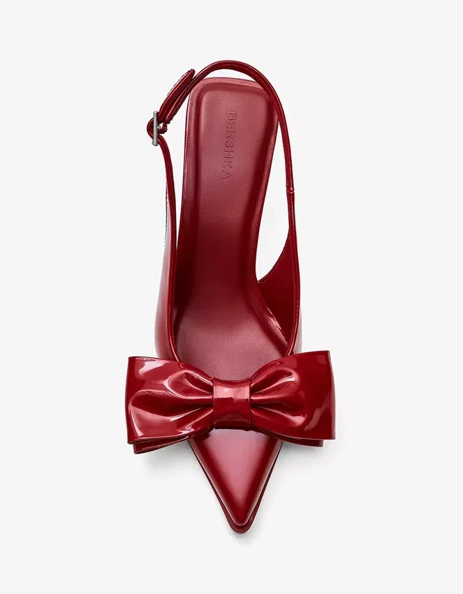 Zapatos de tacón bajo con lazo – Zapatos de tacón Zapatos de tacón bajo con lazo – Zapatos de tacón