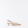 Zapatos de tacón bajo con talón abierto Zapatos de tacón bajo con talón abierto