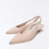 Zapatos de tacón bajo con talón abierto Zapatos de tacón bajo con talón abierto