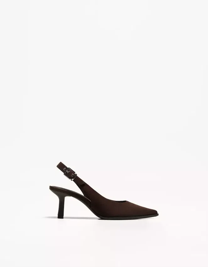 Zapatos de tacón bajo con talón abierto – Zapatos Zapatos de tacón bajo con talón abierto – Zapatos