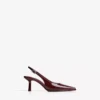 Zapatos de tacón bajo con talón abierto – Zapatos