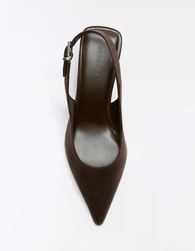 Zapatos de tacón bajo con talón abierto – Zapatos Zapatos de tacón bajo con talón abierto – Zapatos