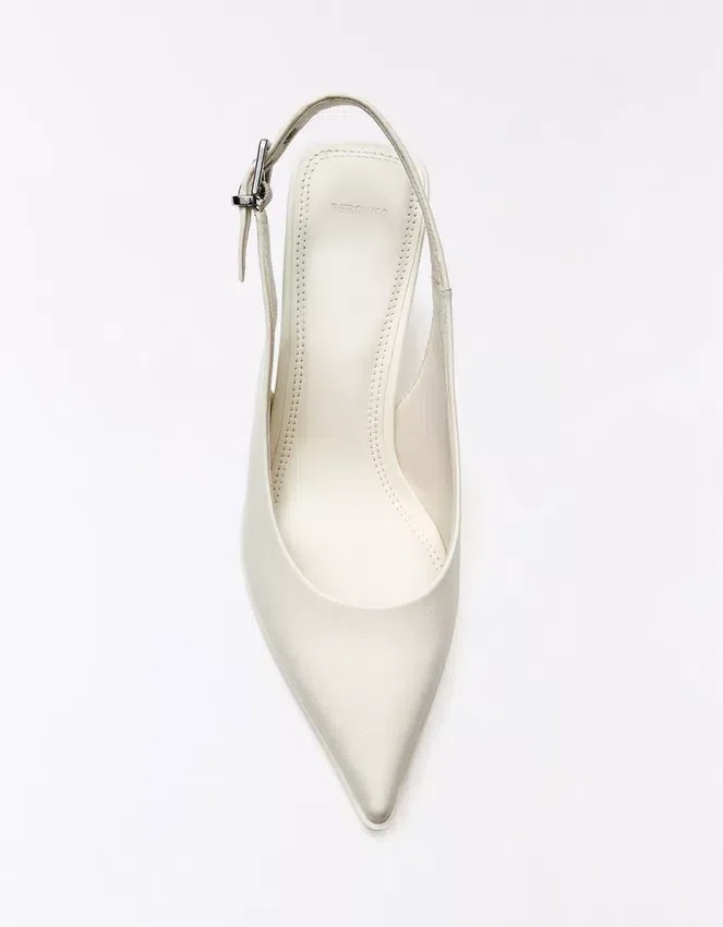 Zapatos de tacón bajo con talón abierto – Zapatos de tacón Zapatos de tacón bajo con talón abierto – Zapatos de tacón