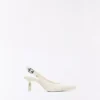 Zapatos de tacón bajo con talón abierto – Zapatos de tacón – Mujer Zapatos de tacón bajo con talón abierto – Zapatos de tacón – Mujer