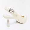 Zapatos de tacón bajo con talón abierto – Zapatos de tacón – Mujer Zapatos de tacón bajo con talón abierto – Zapatos de tacón – Mujer