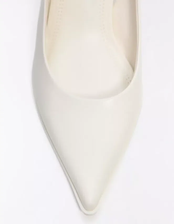 Zapatos de tacón bajo con talón abierto – Zapatos de tacón – Mujer Zapatos de tacón bajo con talón abierto – Zapatos de tacón – Mujer