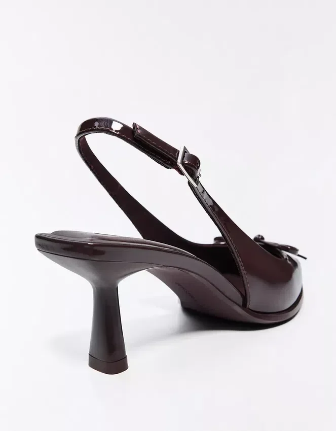 Zapatos de tacón bajo sin talón – Zapatos de tacón Zapatos de tacón bajo sin talón – Zapatos de tacón