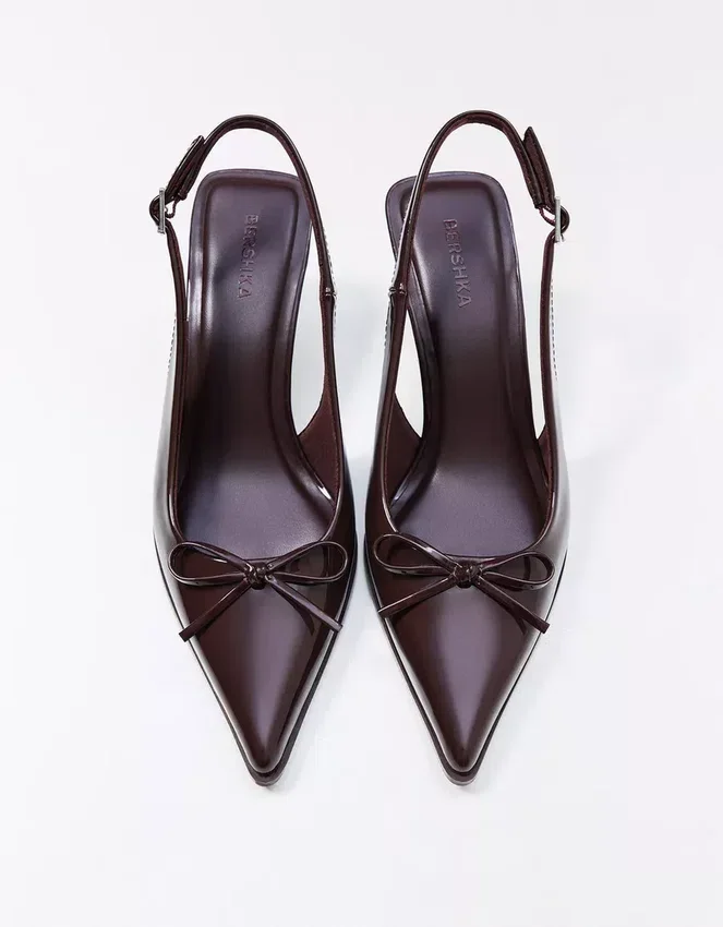 Zapatos de tacón bajo sin talón – Zapatos de tacón Zapatos de tacón bajo sin talón – Zapatos de tacón