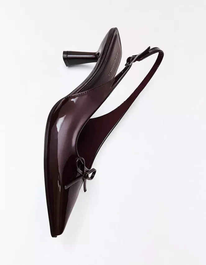 Zapatos de tacón bajo sin talón – Zapatos de tacón Zapatos de tacón bajo sin talón – Zapatos de tacón