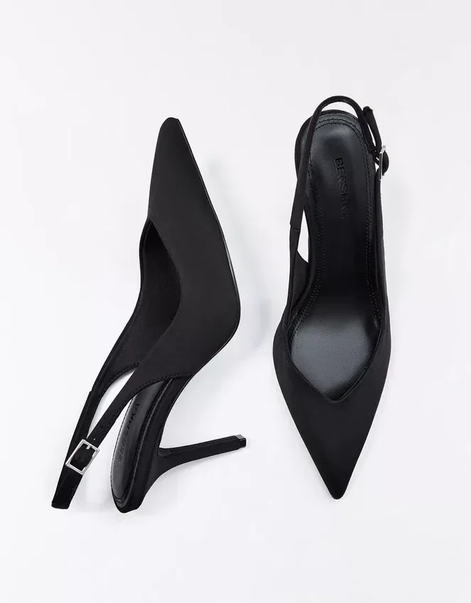 Zapatos de tacón con talón abierto Zapatos de tacón con talón abierto