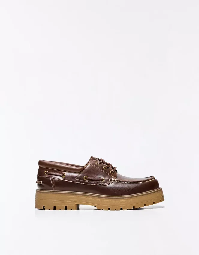 Zapatos náuticos con suela gruesa – Zapatos de vestir Zapatos náuticos con suela gruesa – Zapatos de vestir