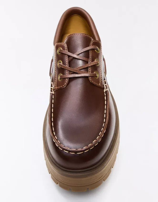 Zapatos náuticos con suela gruesa – Zapatos de vestir Zapatos náuticos con suela gruesa – Zapatos de vestir