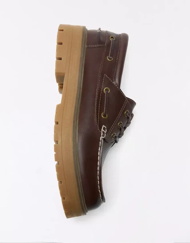 Zapatos náuticos con suela gruesa – Zapatos de vestir Zapatos náuticos con suela gruesa – Zapatos de vestir