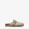 Zuecos con detalle de hebilla – Zapatos